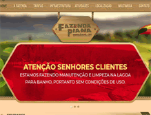 Tablet Screenshot of fazendapiana.com.br